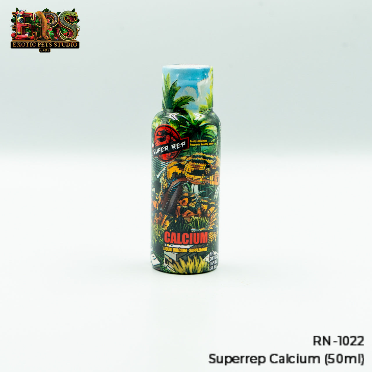 Super Rep Reptile Calcium Liquid 50ml